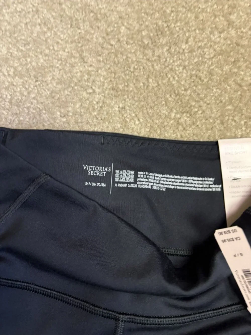 Victoria’s Secret Essential Bike Shorts Black Size Small 7